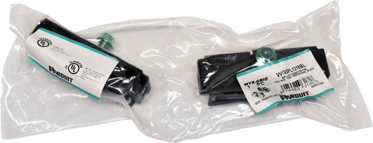 Panduit WYR-GRID WGSPL1218BL Wide Pathway Splice Connector Panduit WYR-GRID WGSPL1218BL Wide Pathway Splice Connector