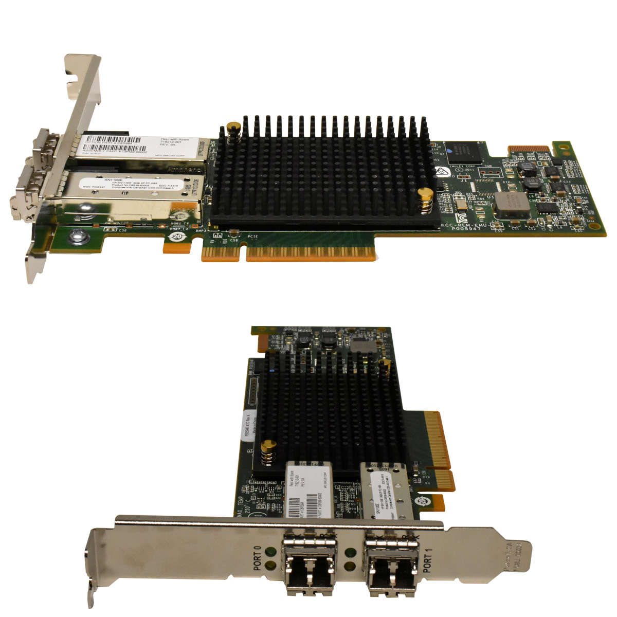 HP-SN1100E-Dual-Port-16Gb-FC-SFP-PCIe-x8-Netzwerkk-004.jpg HP SN1100E Dual-Port 16Gb FC SFP+ PCIe x8 Netzwerkkarte + 2x SFP 16Gb C8R39A 719212-001 FP