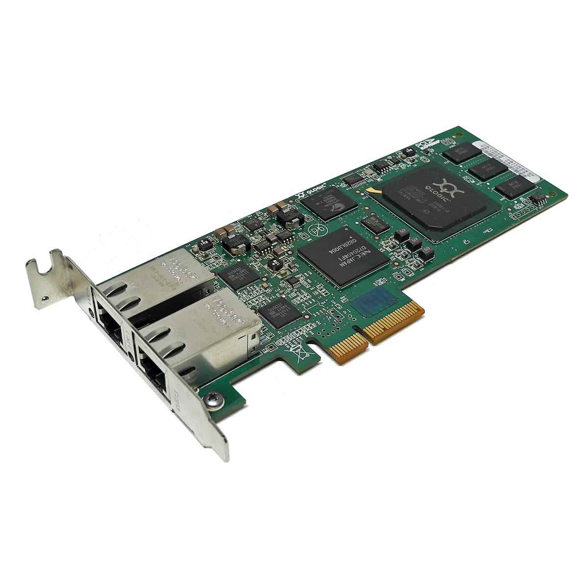 Dell QLE4062C Dual-Port Gigabit iSCSI PCIe x4 Netzwerkkarte 0C9C50 C9C50 IX4010402-01 A LP Dell QLE4062C Dual-Port Gigabit iSCSI PCIe x4 Netzwerkkarte 0C9C50 C9C50 IX4010402-01 A LP