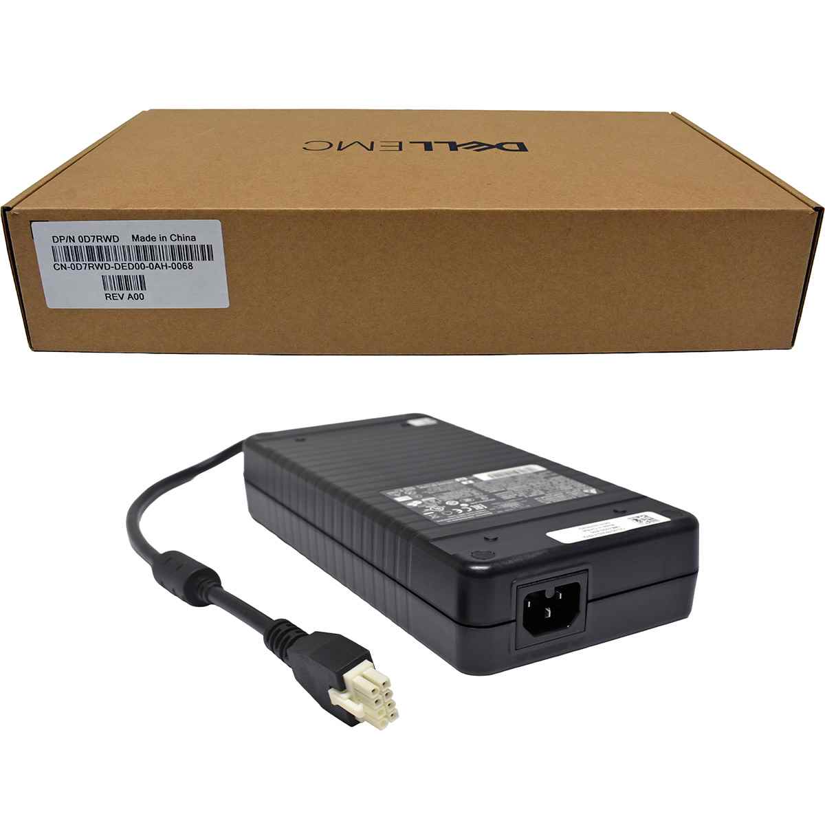 Dell EMC Delta ADH-320AR B 0D7RWD 320W 5.56A 6/8 PIN C16 AC/DC Adapter NEW NEU