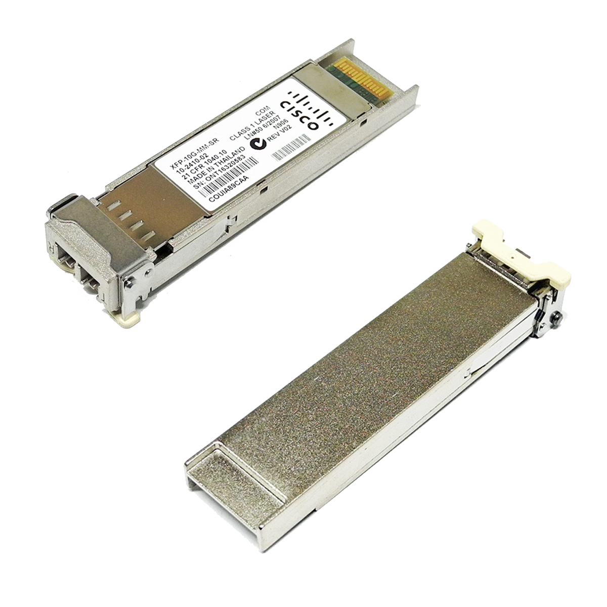 Original Cisco XFP-10G-MM-SR 10GB Transceiver 10-2410-02, 10-2410-03 Original Cisco XFP-10G-MM-SR 10GB Transceiver 10-2410-02, 10-2410-03