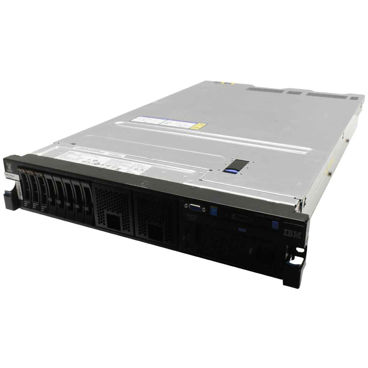 IBM x3650 M4 Server 1x E5-2640 CPU 6-Core 72 GB RAM 8x SFF 2,5" M5110