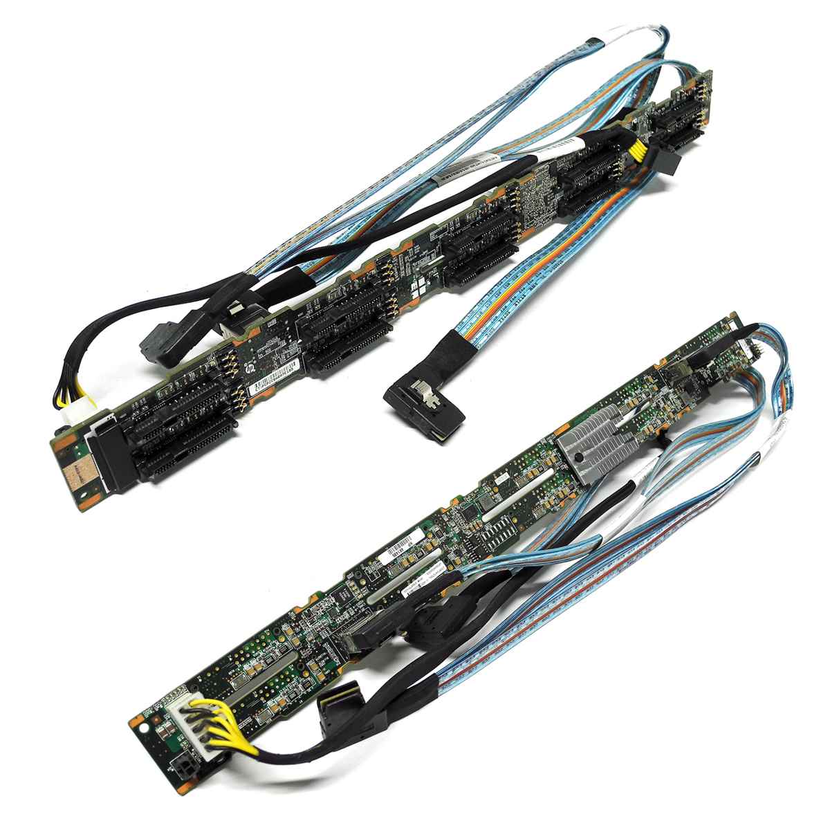 HP SAS-Backplane 10 x 2,5'' DL360p G8  692479-001 + 2x SAS Kabel + Powerkabel