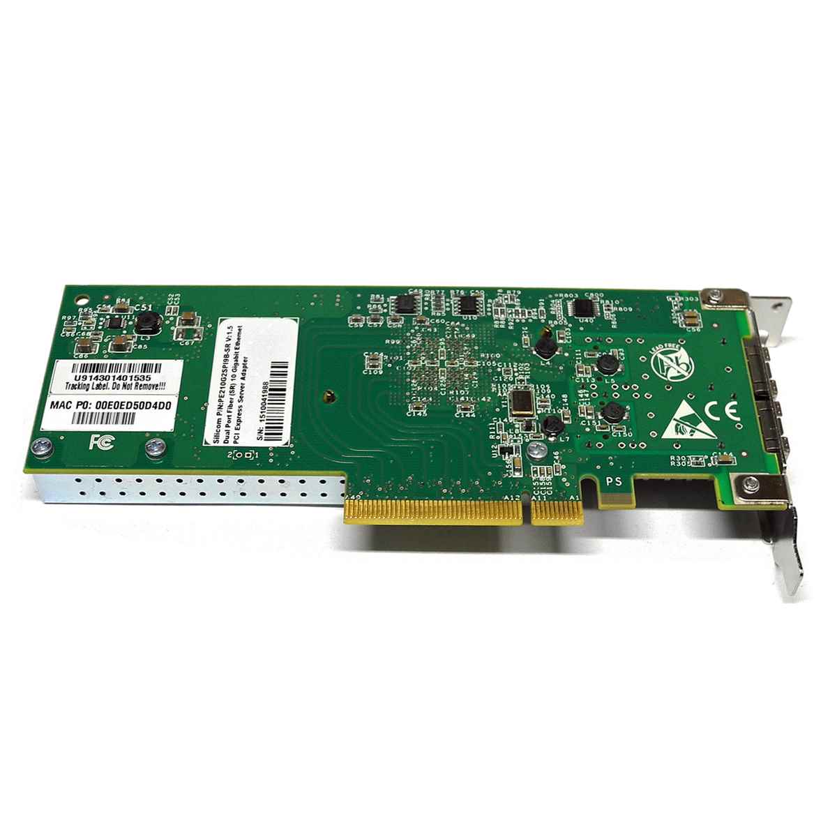 Silicom PE210G2SPI9B-SR Dual-Port Fibre Channel 10Gb PCIe x8 Network Adapter LP Silicom PE210G2SPI9B-SR Dual-Port Fibre Channel 10Gb PCIe x8 Network Adapter LP