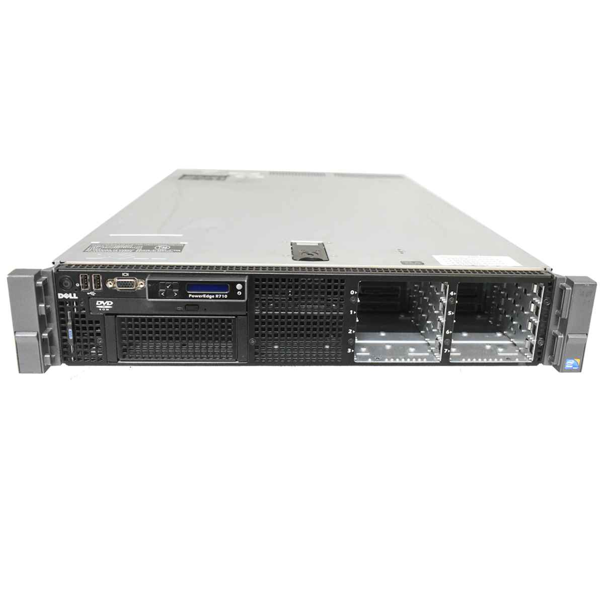 Dell PowerEdge R710 Server 2x E5620 2,4 GHZ CPU 72 GB RAM H700 8x SFF 2,5 Dell PowerEdge R710 Server 2x E5620 2,4 GHZ CPU 72 GB RAM H700 8x SFF 2,5