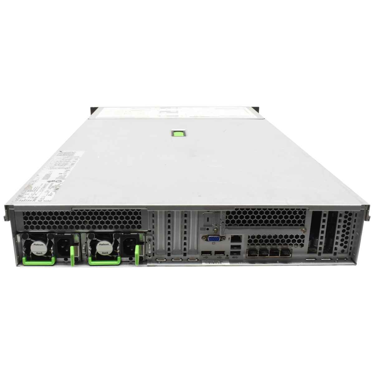 Fujitsu Primergy RX2540 M2 Server no CPU & RAM no HDD 2x Kühler 4Bay 3,5 Zoll Fujitsu Primergy RX2540 M2 Server 2x E5-2630 V4 3.10GHz 32 GB PC4 4x LFF 3,5