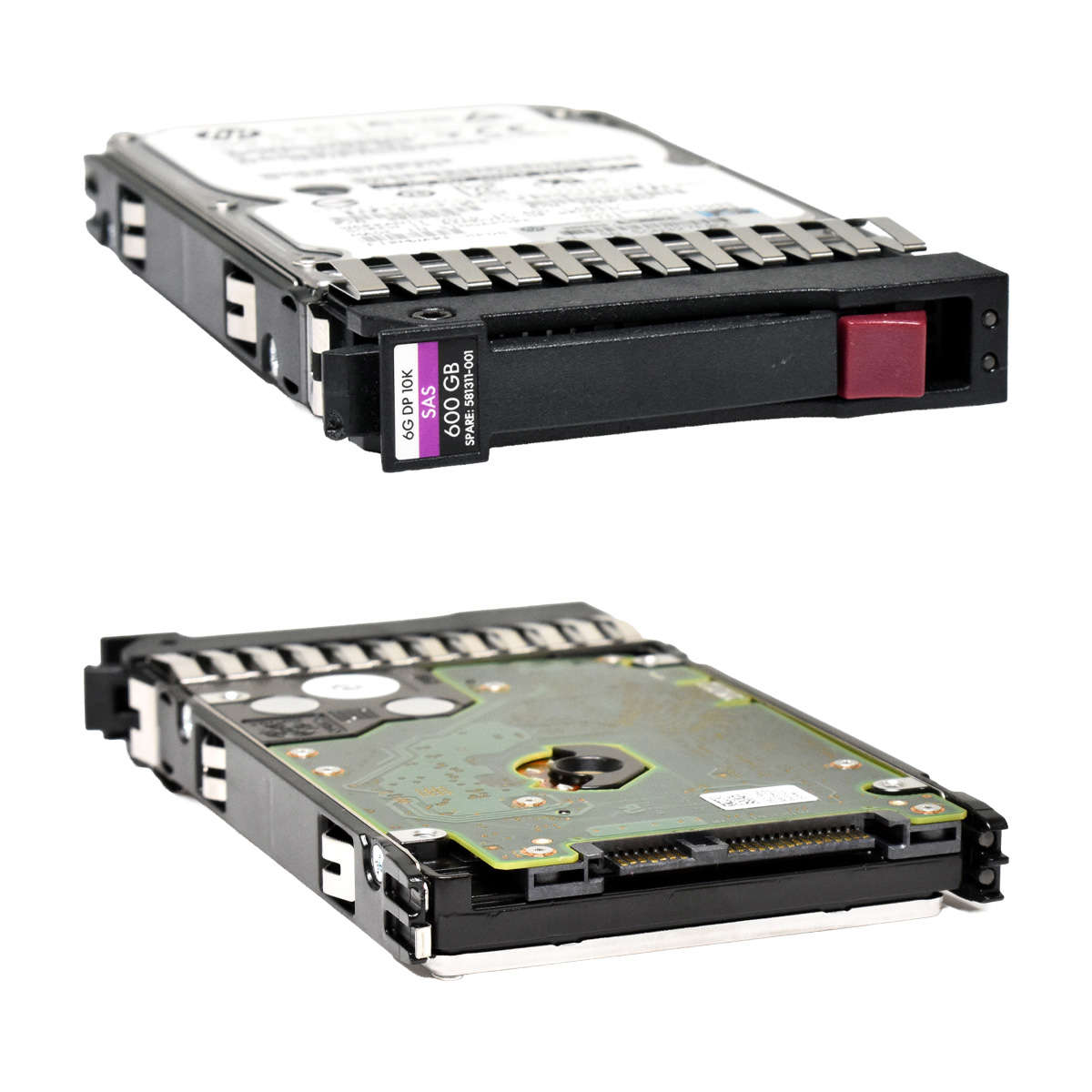 HP 600GB 2.5" 10K 6G SAS HDD 581311-001 +Caddy G6 G7