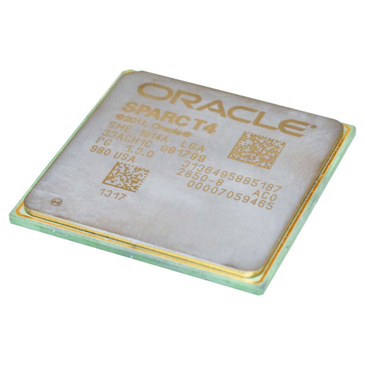 ORACLE-SPARC-T4-Processor-SME-1914A-LGA-4MB-Cache-004.jpg ORACLE SPARC T4 Processor SME 1914A LGA 4MB Cache 8-Core 2.85 GHz Clock Speed