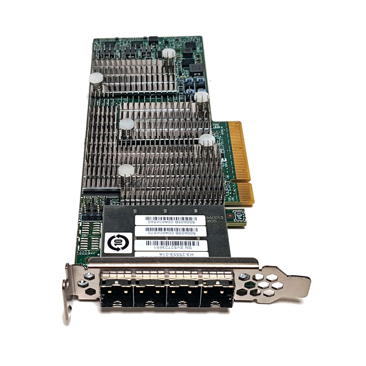 IBM-LSI-SAS9206-16E-4-Port-6Gb-PCI-Express-x8-SAS-003.jpg IBM LSI SAS9206-16E 4-Port 6Gb PCI-Express x8 SAS Controller 03-25711-00B 00MH942 LP