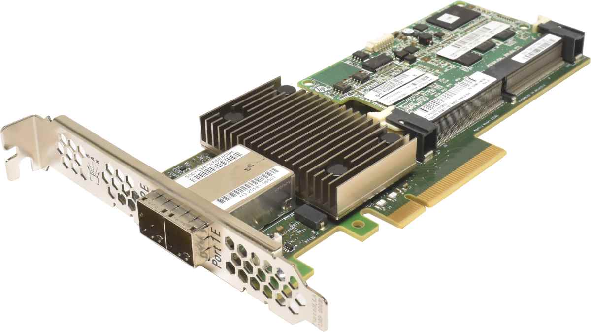 HP Smart Array P1228 12GB PCIe 3.0 x8 RAID Controller 1GB Cache FP + BBU QW991-60108