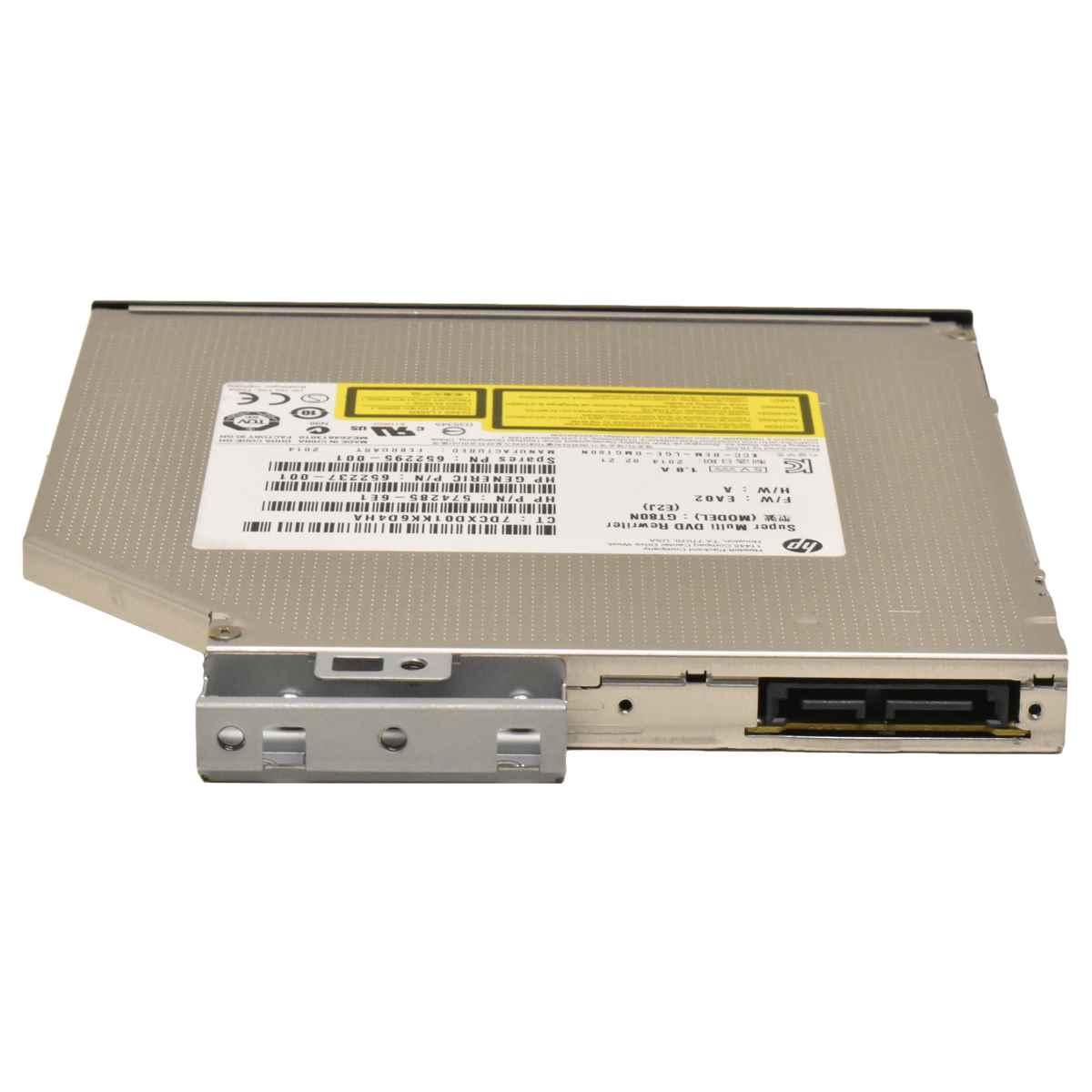 HP GT80N Super Multi DVD Rewriter + HP SATA Cable DL380E DL380P G8 HP P/N 574285-6E1 SP#652295-001 HP GT80N Super Multi DVD Rewriter + HP SATA Cable DL380E DL380P G8 HP P/N 574285-6E1 SP#652295-001