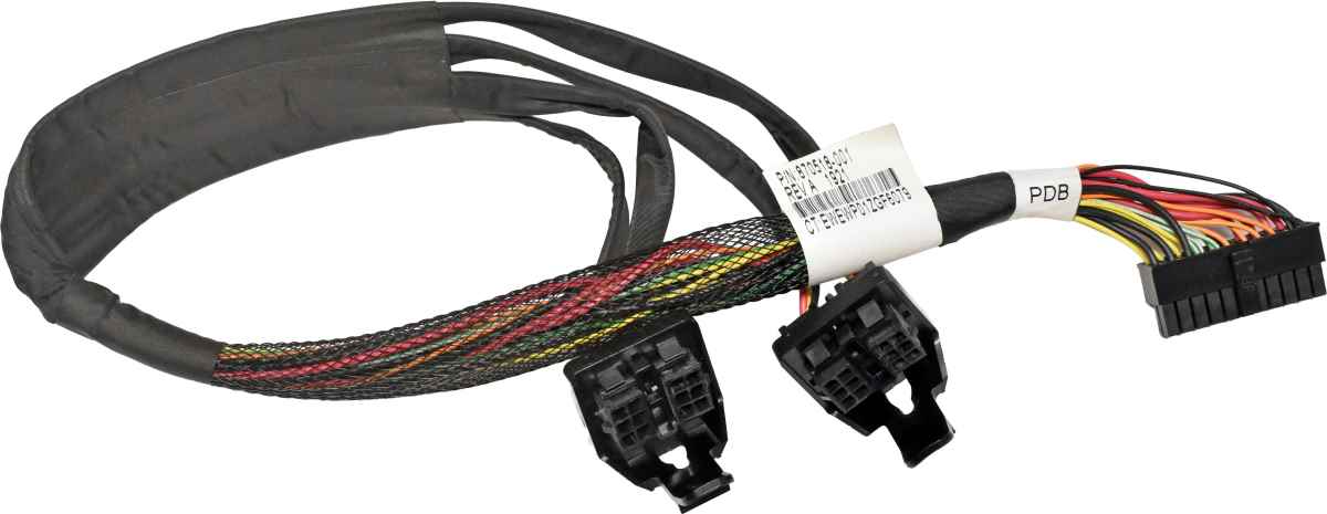 HP 870518-001 879835-001 0,4m FAN Power Cable 22 Pin - 4x6 Pin for Apollo R2x00 G10