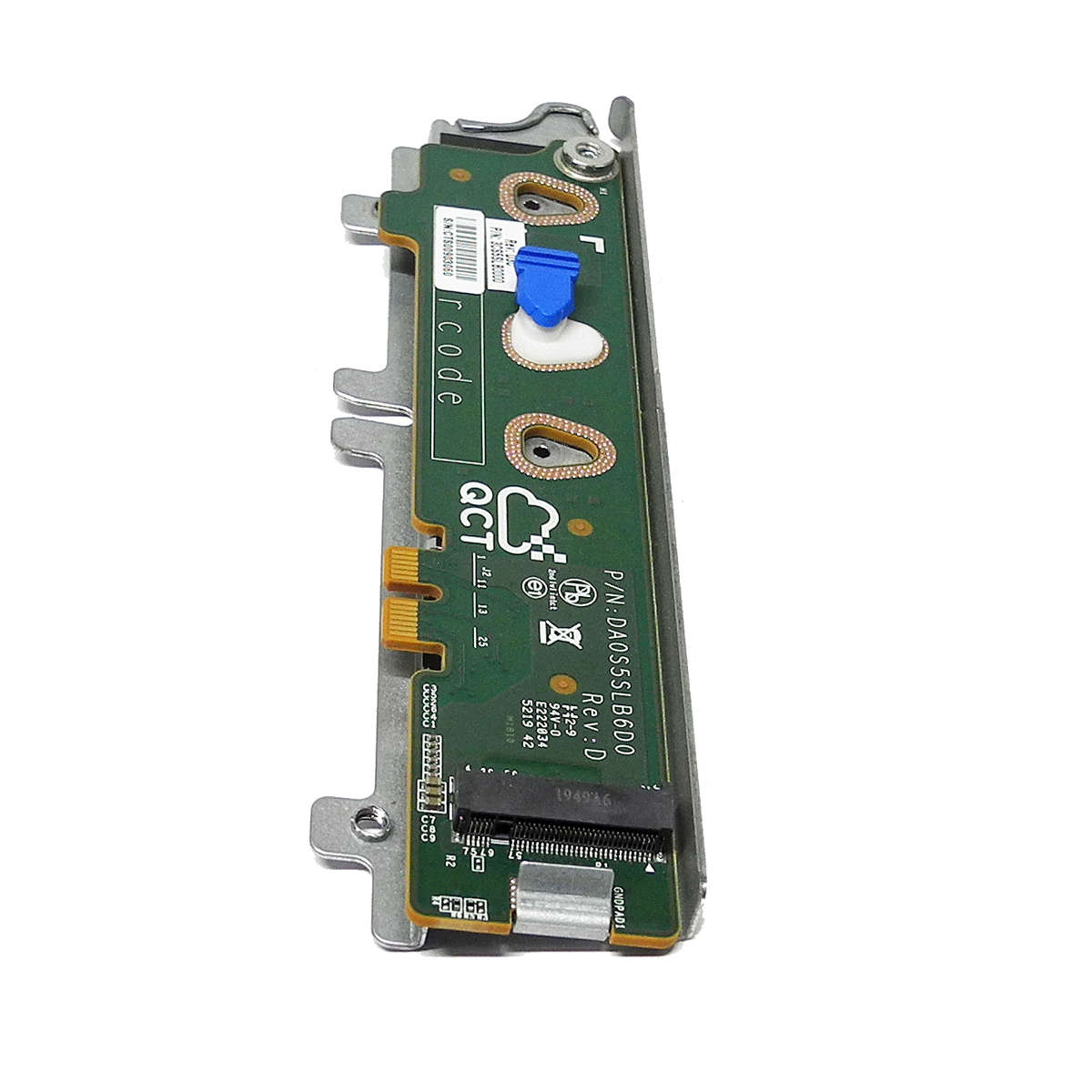 Quanta-QCT-Riser-Board-PCIe-x1-3-0-for-QuantaPlex-006.jpg Quanta QCT Riser Board PCIe x1 3.0 for QuantaPlex Node T42S-2U 3CS5SLB0000