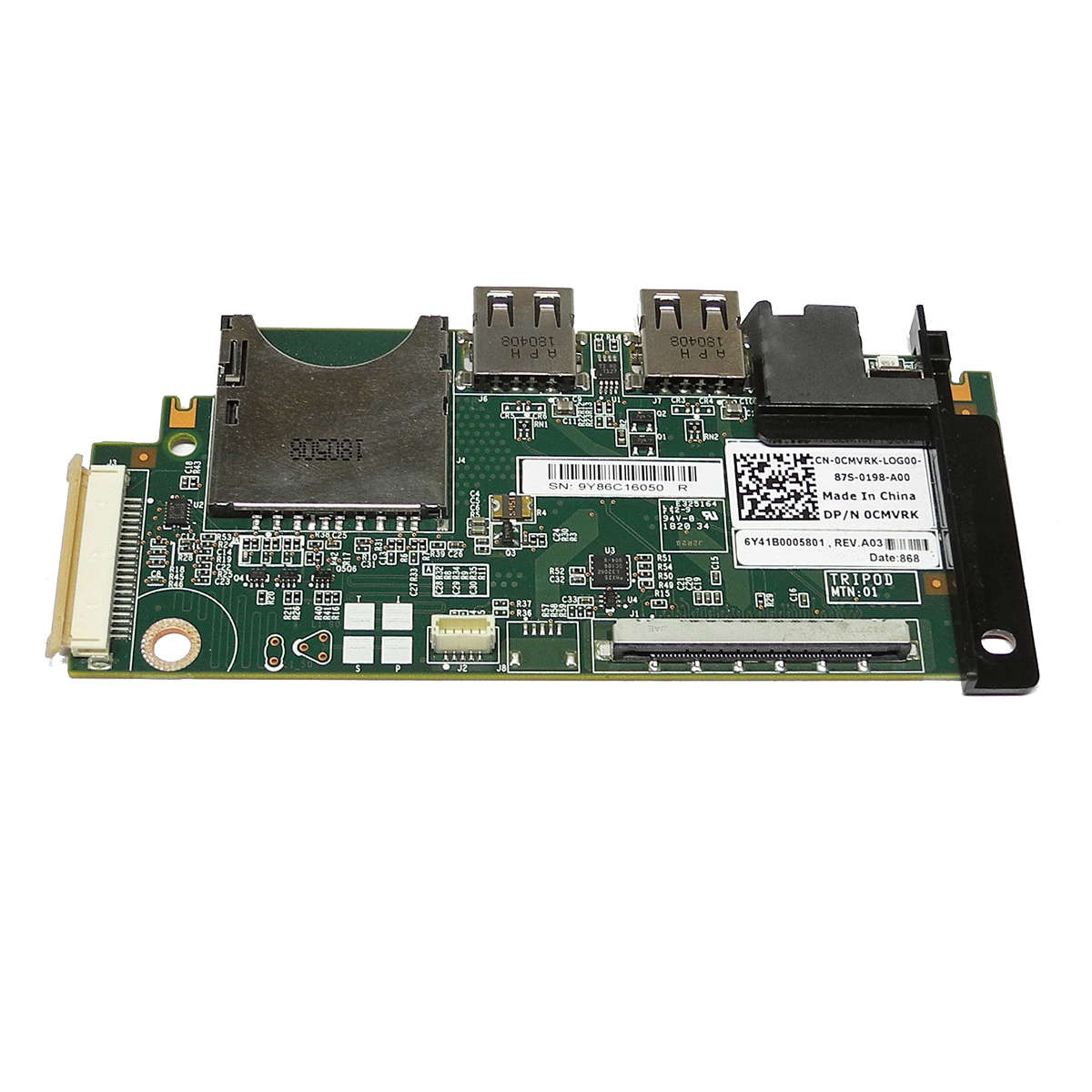 DELL-0CMVRK-I-O-Front-Control-Board-für-PowerEdge-002.jpg DELL 0CMVRK I/O Front Control Board für PowerEdge R630 + MB/VGA Kabel