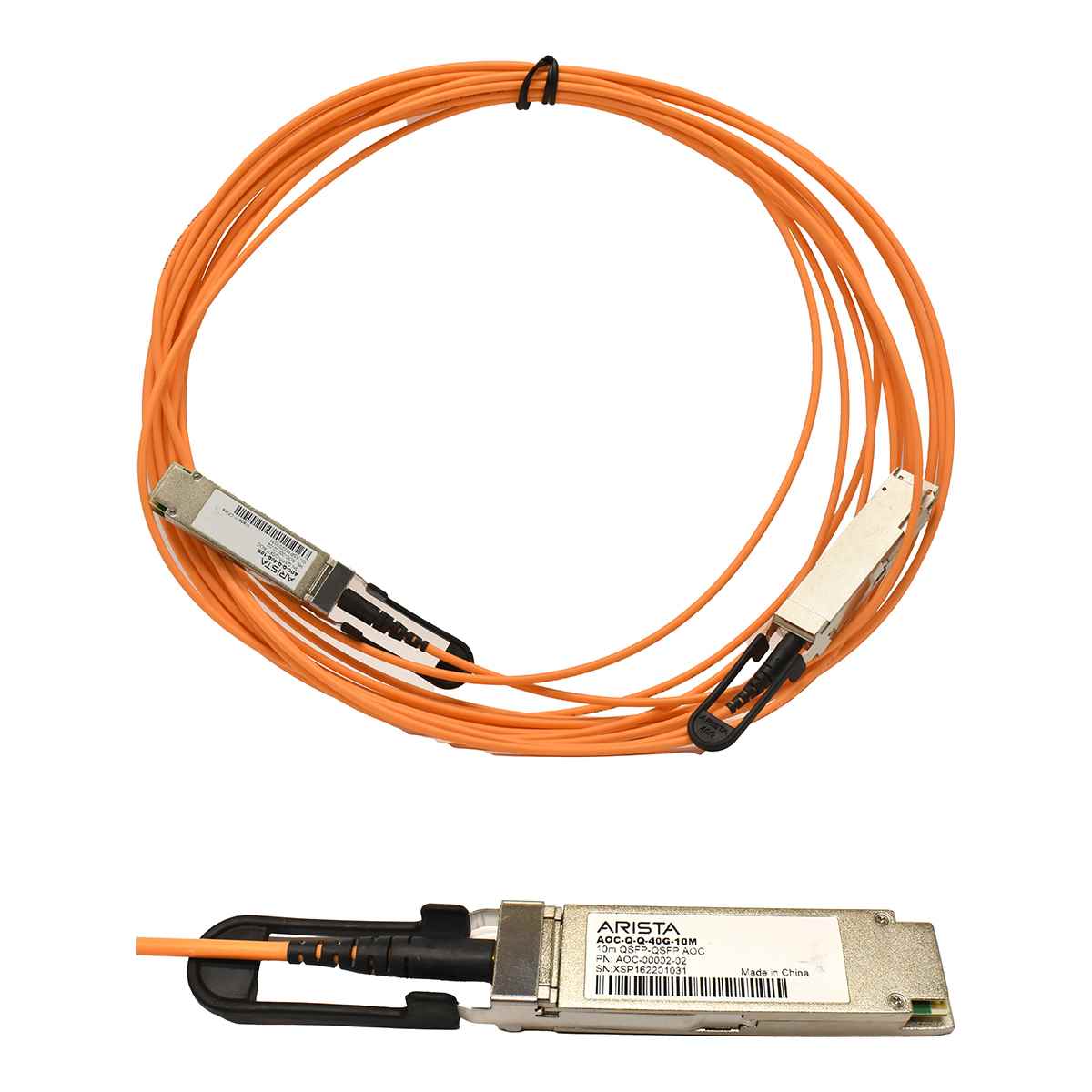 Arista AOC-Q-Q-40G-10m QSFP-QSFP AOC AOC-00002-02 Kabel NEW NEU