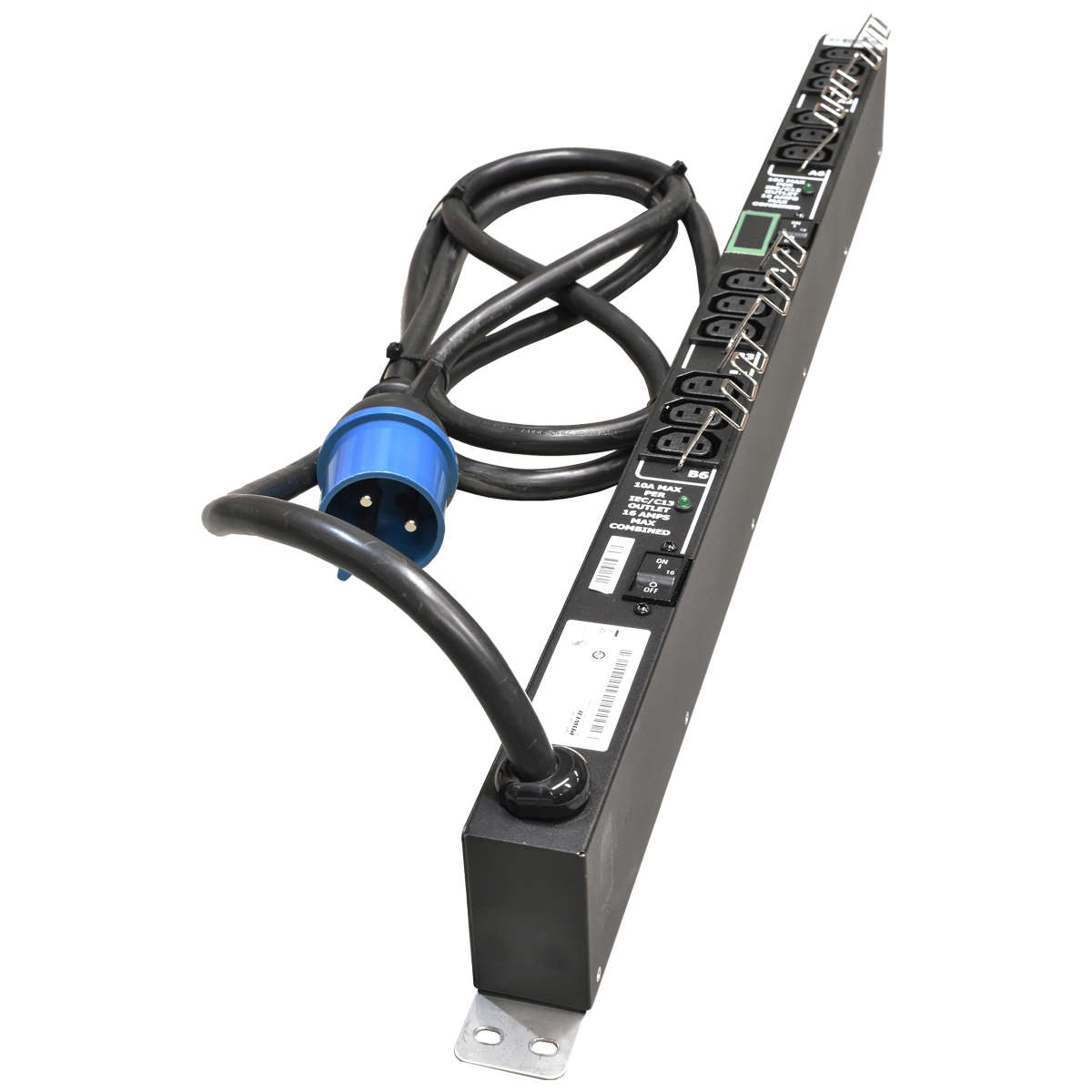 Spectrum-72A-132Balen-02-PDU-Stromleiste-Stromschi-002.jpg Spectrum 72A-132Balen-02 PDU Stromleiste Stromschiene Steckerleiste 16A 12 x C13 150-00026-A0