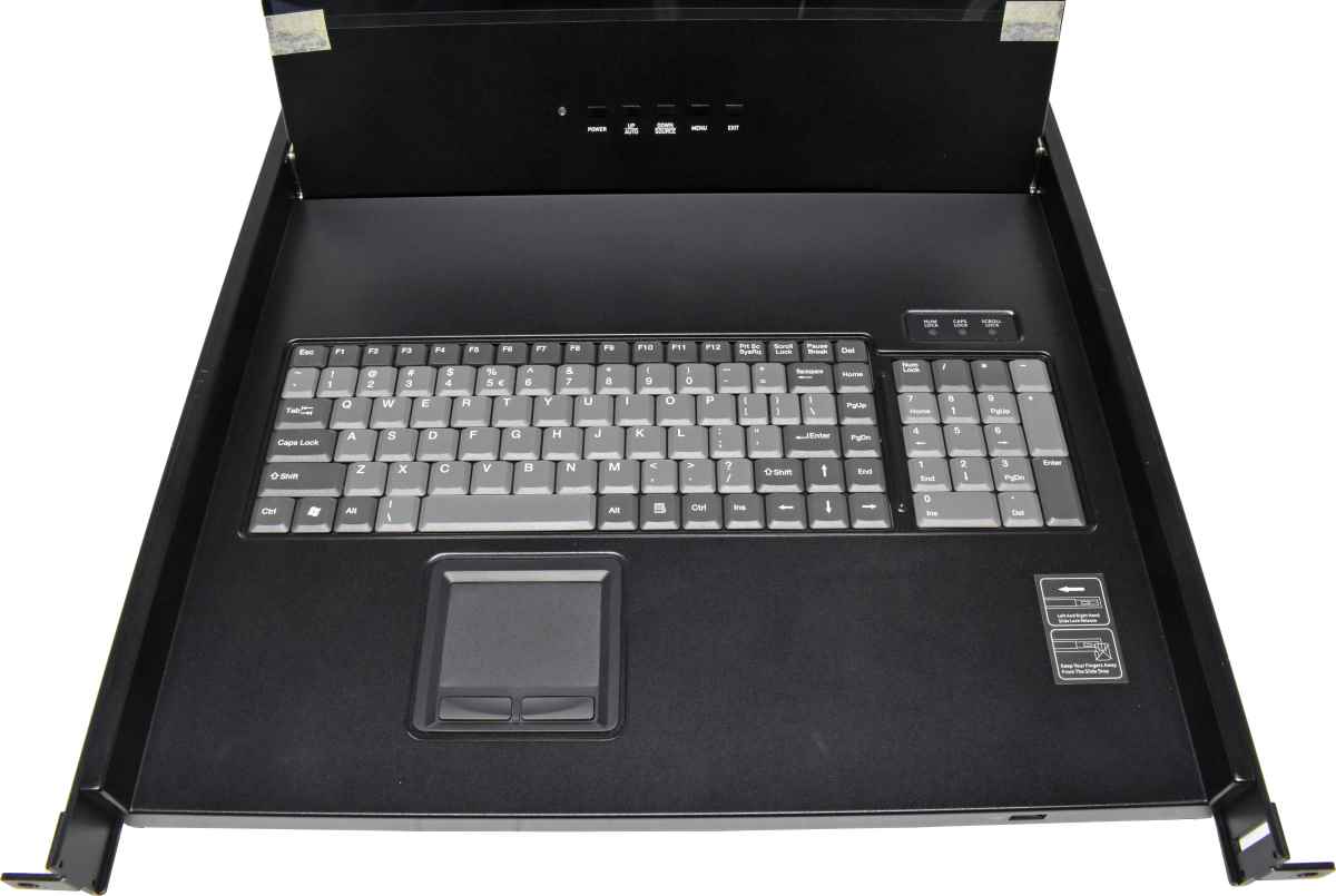 Raritan T1700-LED 02AU025 KVM Console 17" US Keyboard +Rack Rails Raritan T1700-LED 02AU025 KVM Console 17" US Keyboard +Rack Rails