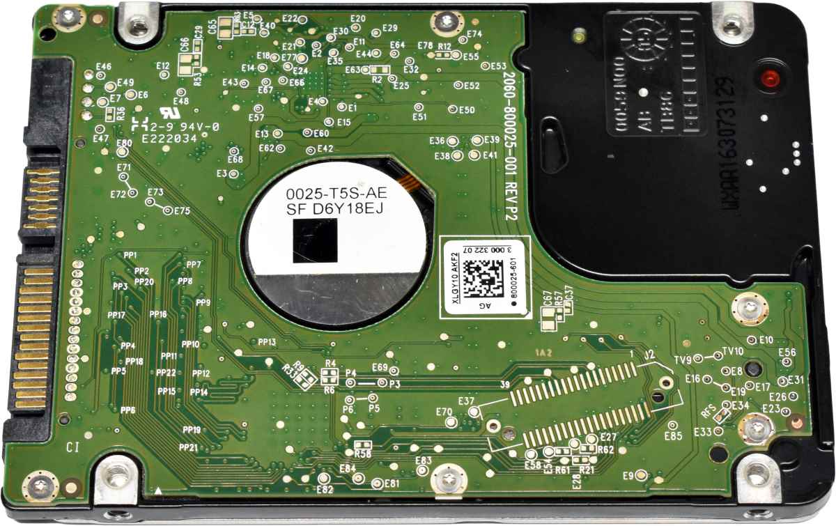 WD Blue 500GB 726835-002 WD5000LPCX 2,5" 7mm 5.4K 6G SATA HDD