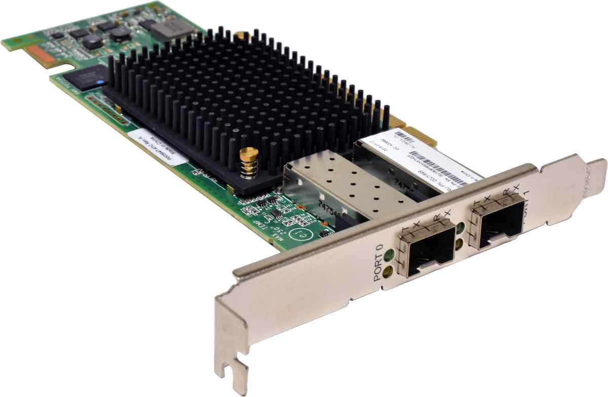 IBM Emulex LPE16002 Dual-Port 16Gb/s PCIe x8 FC Host Bus Adapter 00JY849 00E9266 FP