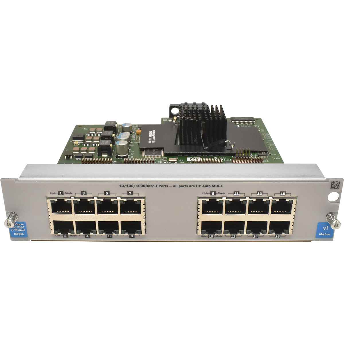 HP Module 16-Port Gigabit Ethernet für ProCurve 4202vl / 4204vl / 4208vl Series J8764A HP Module 16-Port Gigabit Ethernet für ProCurve 4202vl / 4204vl / 4208vl Series J8764A