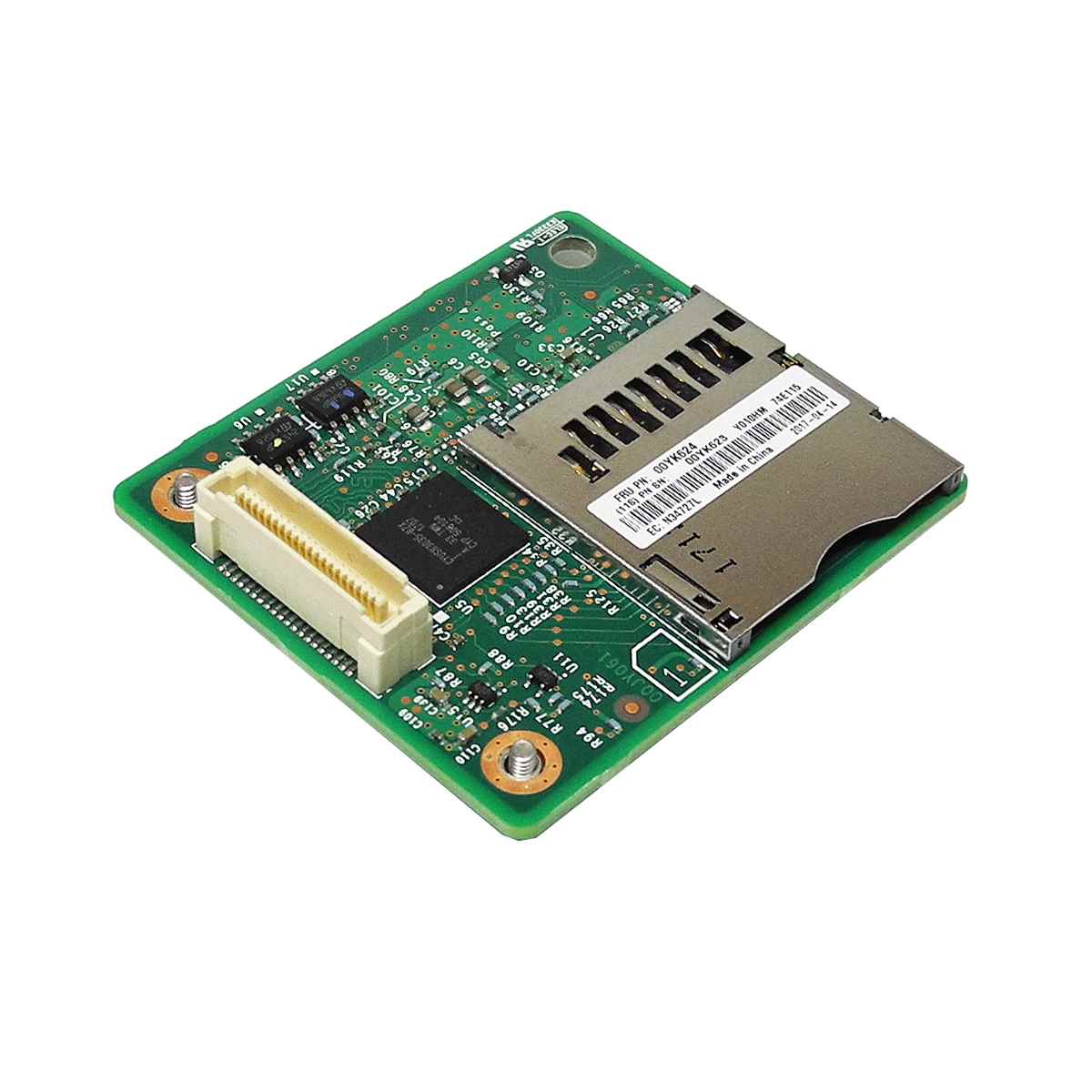 IBM Lenovo Dual-Slot SD Card Adapter for x3650 M5 Server 00YK623 00YK624