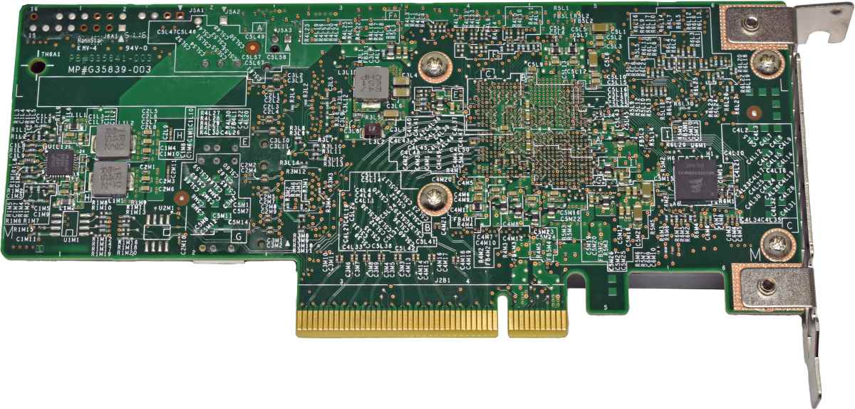 Intel G35828-312 8-Port SAS 6G PCIe x8 RAID Controller +Cable LP