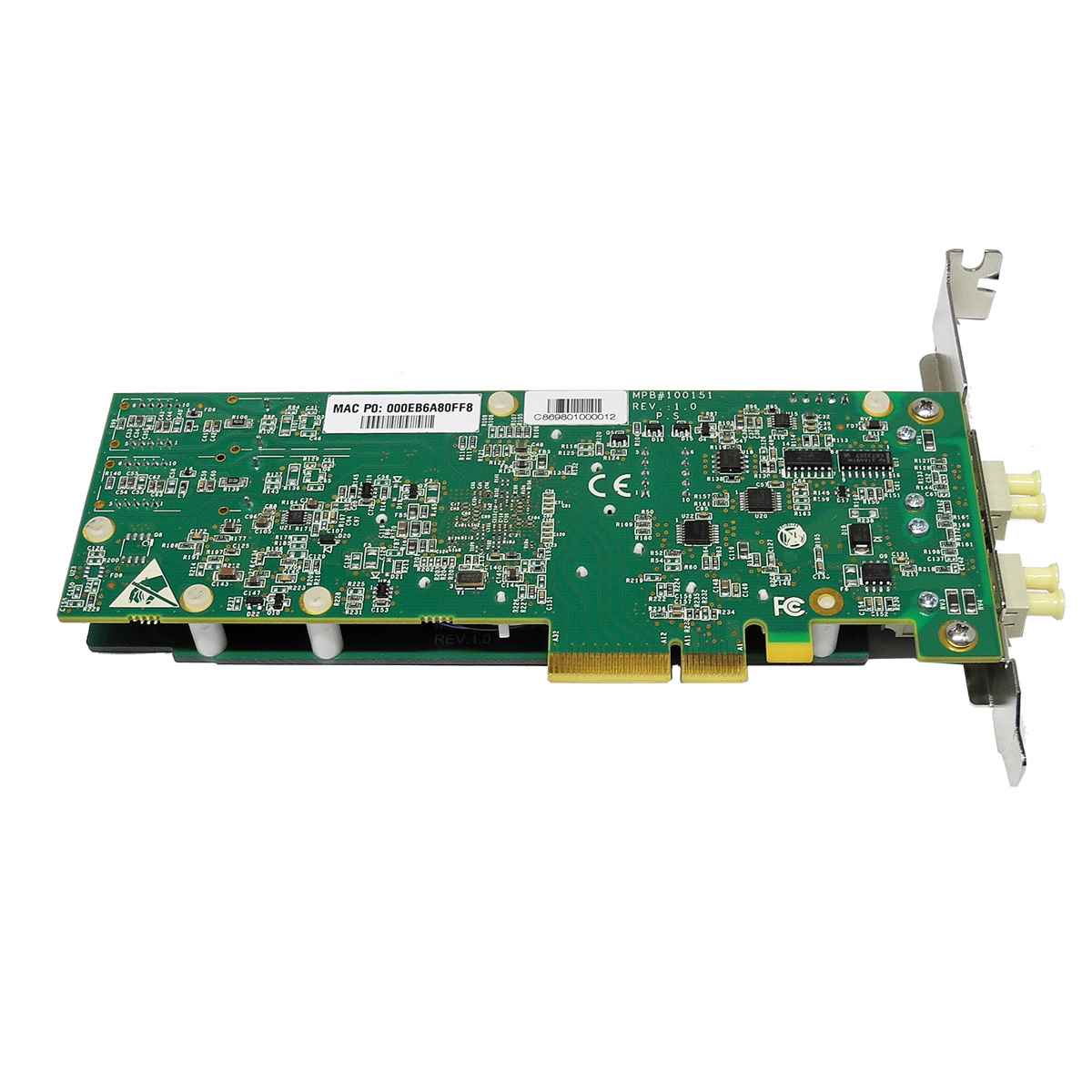 Riverbed Dual-Port Fibre Channel 1GbE PCIe x4 MMF Network Card 410-00113-01 Riverbed Dual-Port Fibre Channel 1GbE PCIe x4 MMF Network Card 410-00113-01