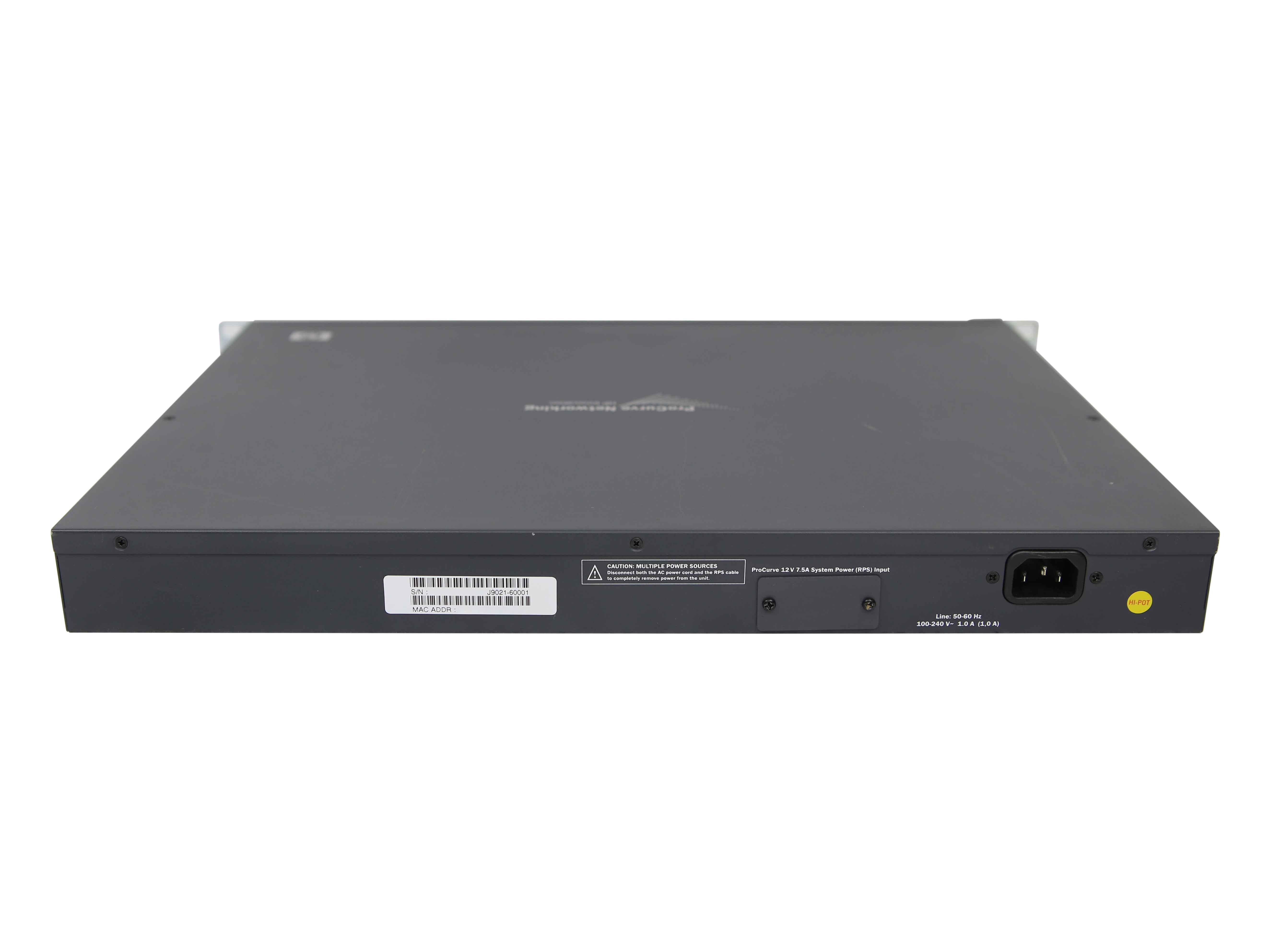 HP ProCurve 2810-24G J9021A 24-Port RJ-45 GE Switch 4x SFP Rack Ears