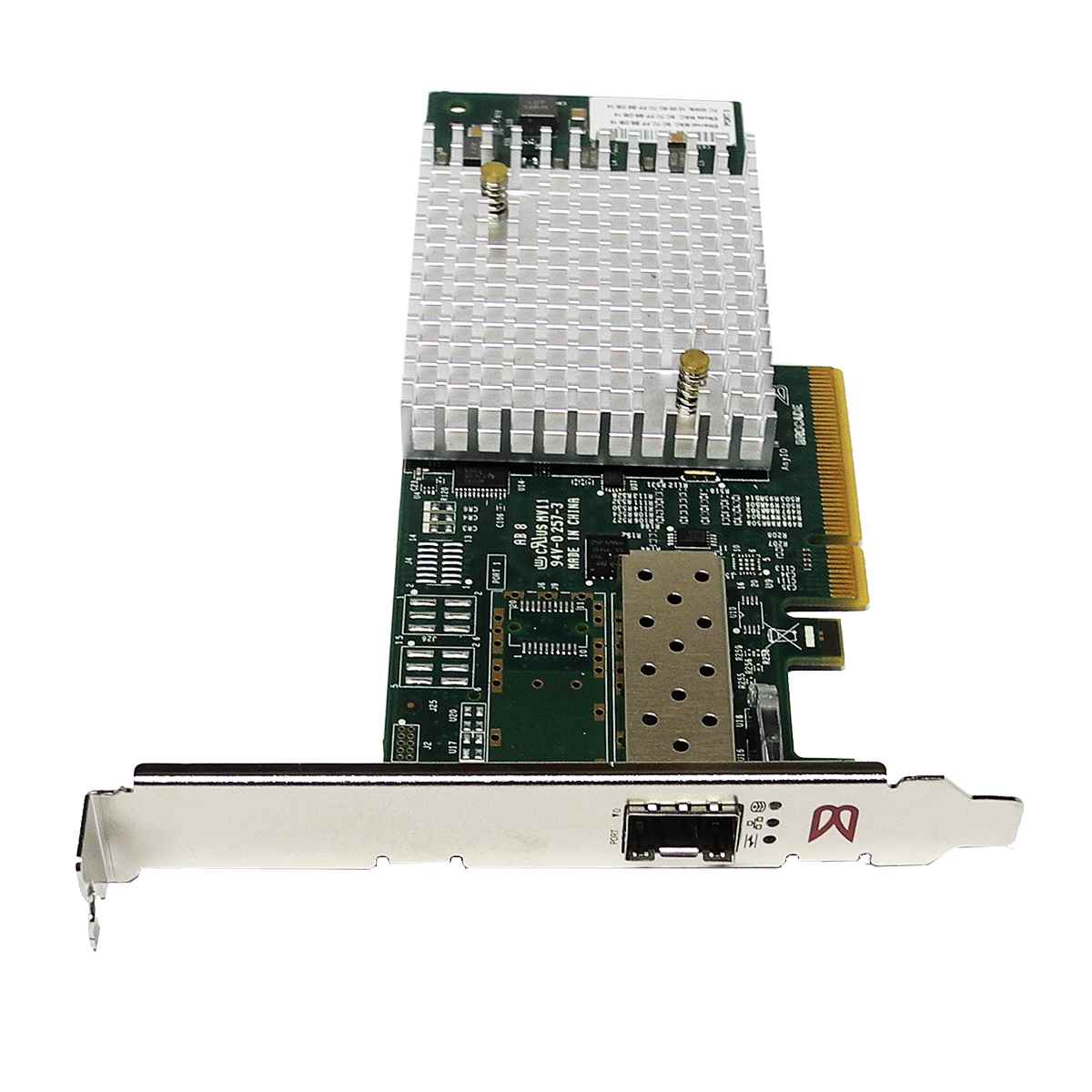 Brocade 18601 Single Port 16Gb FC SFP+ PCIe x8 Network Adapter 80-1006027-03 FP Brocade 18601 Single Port 16Gb FC SFP+ PCIe x8 Network Adapter 80-1006027-03 FP