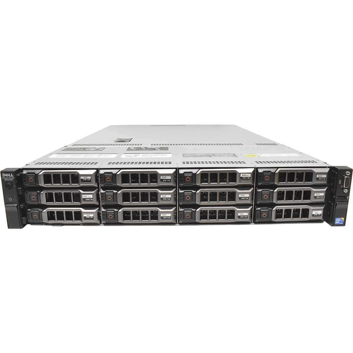 Dell PowerVault NX3100 Server 2x E5620 4C 96 GB RAM 9x 2TB + 3x 4TB HDD 12 Bay 3,5 +2 Bay 2,5" Dell PowerVault NX3100 Server 2x E5620 4C 96 GB RAM 9x 2TB + 3x 4TB HDD 12 Bay 3,5 +2 Bay 2,5"