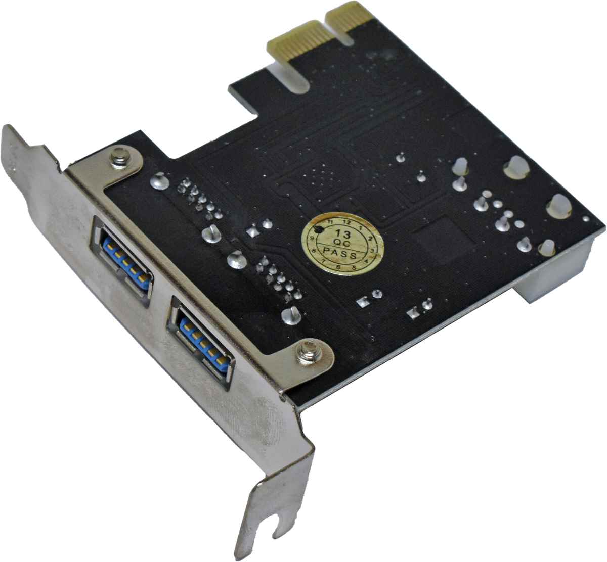 Universal 2-Port PCI-E USB 3.0 Controller Card Low Profile Universal 2-Port PCI-E USB 3.0 Controller Card Low Profile