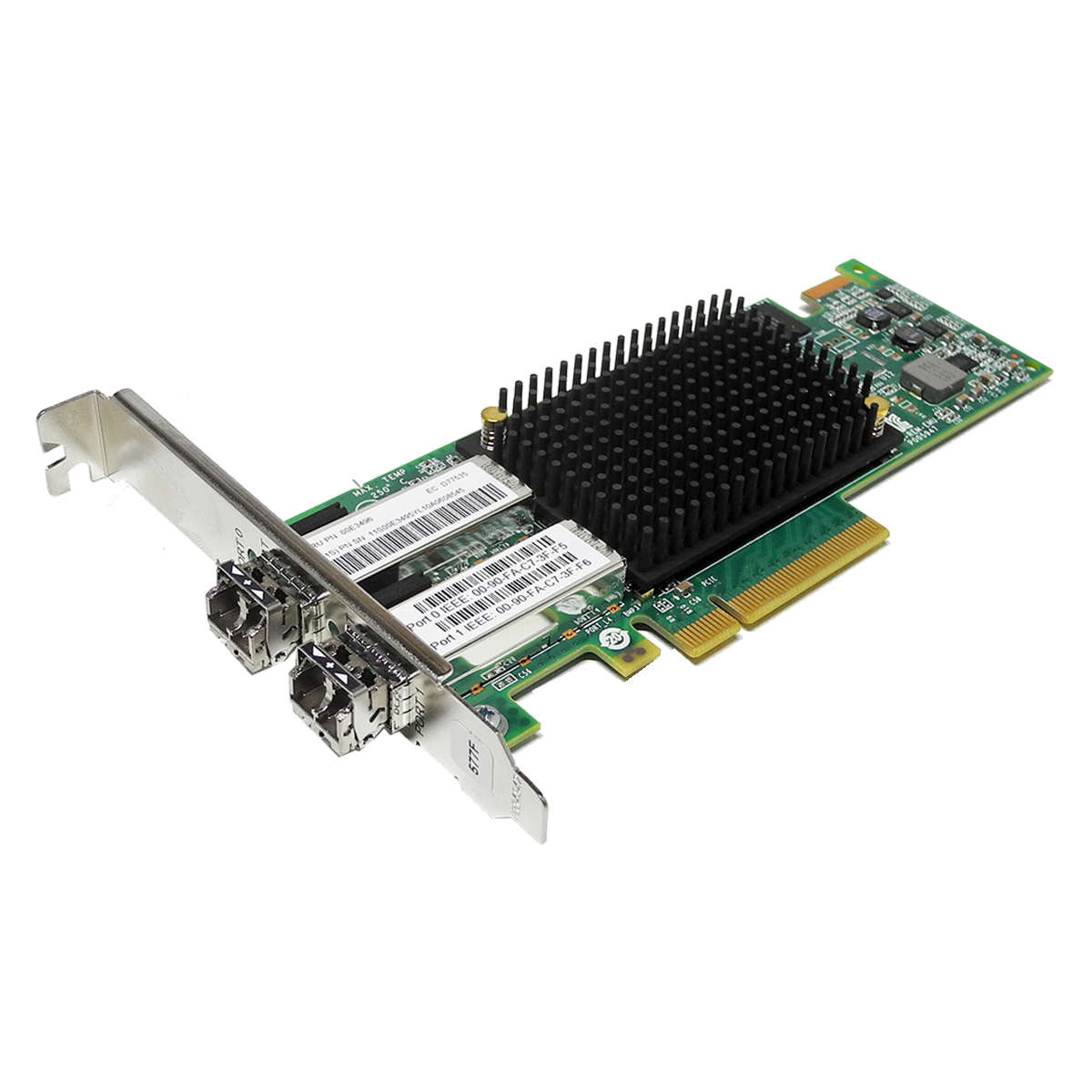 IBM-577F-LPE16002-Dual-Port-16Gb-s-PCIe-x8-FC-Host-001.jpg IBM 577F LPE16002 Dual-Port 16Gb/s PCIe x8 FC Host Bus Adapter 00E3496 FP