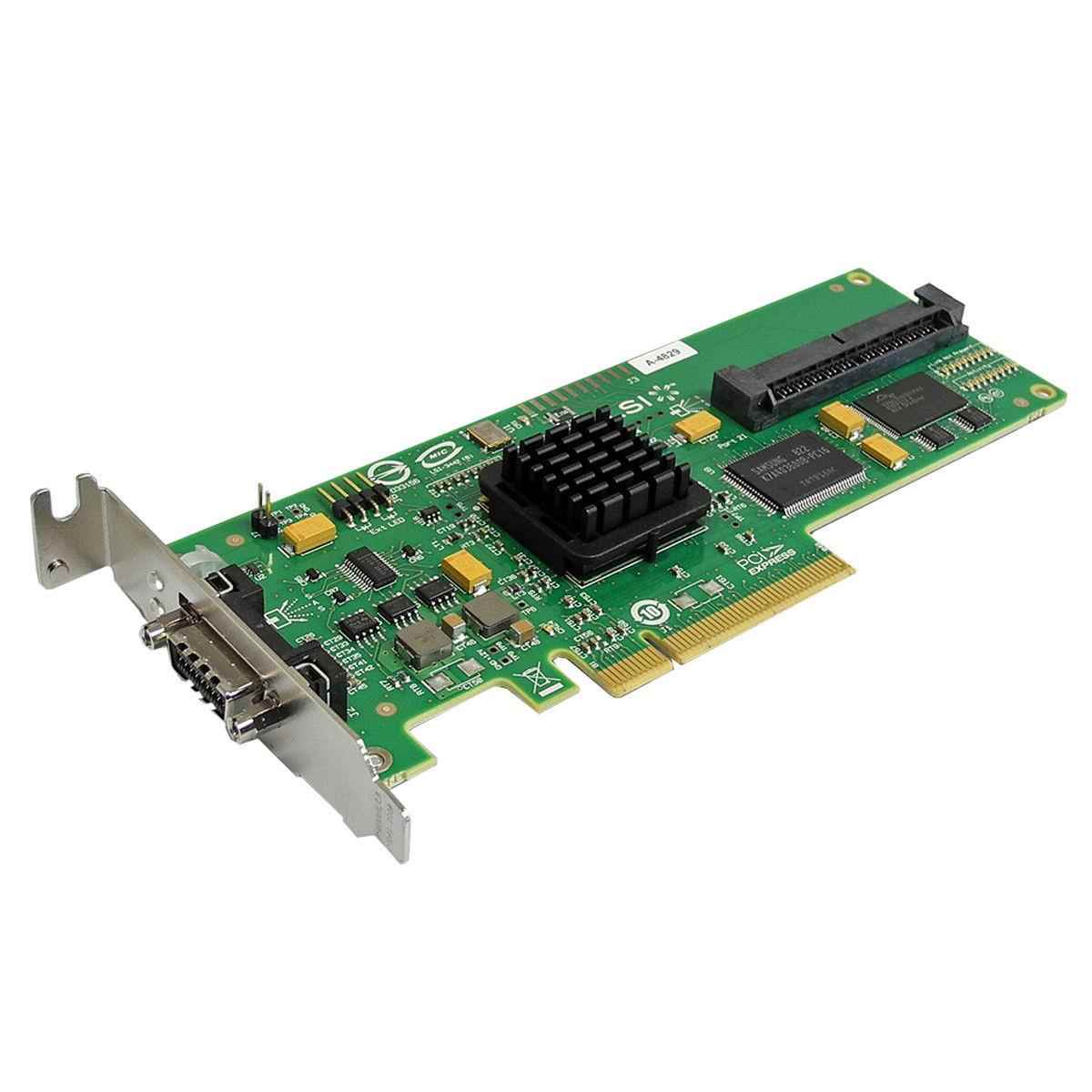 LSI Logic SAS3442E-HP 3 Gb/s SAS RAID Controller L3-00120-05B LP 416155-001 LSI Logic SAS3442E-HP 3 Gb/s SAS RAID Controller L3-00120-05B LP 416155-001
