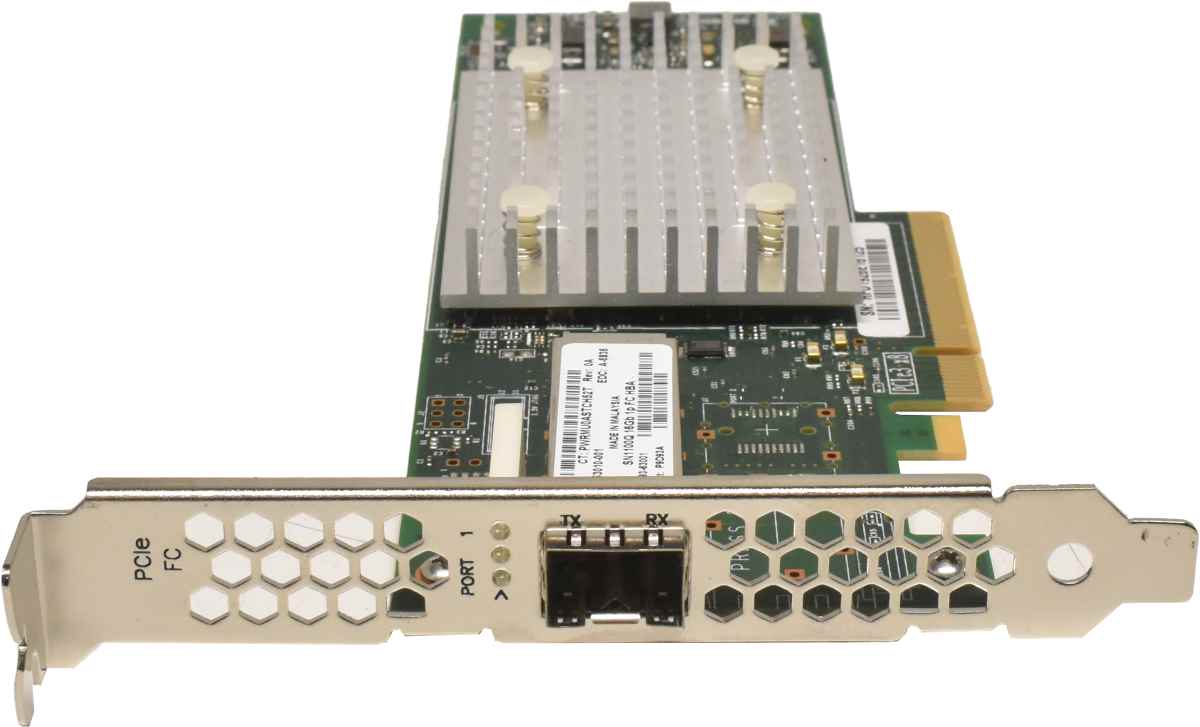 HP Enterprise StoreFabric 853010-001 SN1100Q 16Gb 1-Port PCIe3 Fibre Channel HBA FP HP Enterprise StoreFabric 853010-001 SN1100Q 16Gb 1-Port PCIe3 Fibre Channel HBA FP