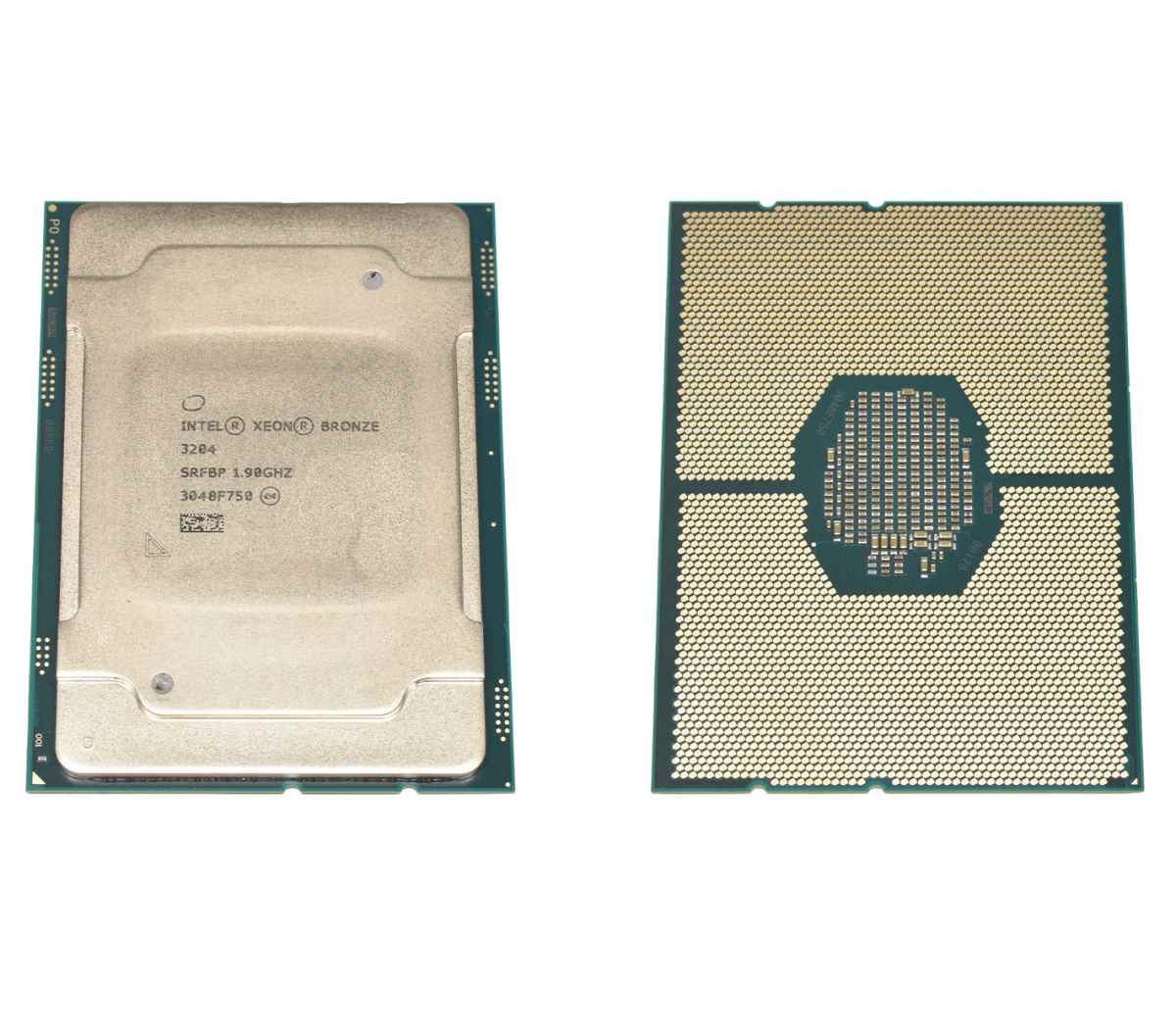 Intel Xeon CPU Bronze 3204 6-Core 1.90GHz 8.25MB Cache FCLGA3647 SRFBP Intel Xeon CPU Bronze 3204 6-Core 1.90GHz 8.25MB Cache FCLGA3647 SRFBP