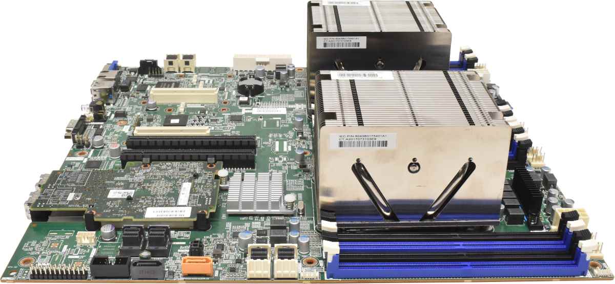 Lenovo E-ATX Mainboard 2x Heatsink 2x LGA-2011-3 RD452X B800G3-N 70SSR139GE