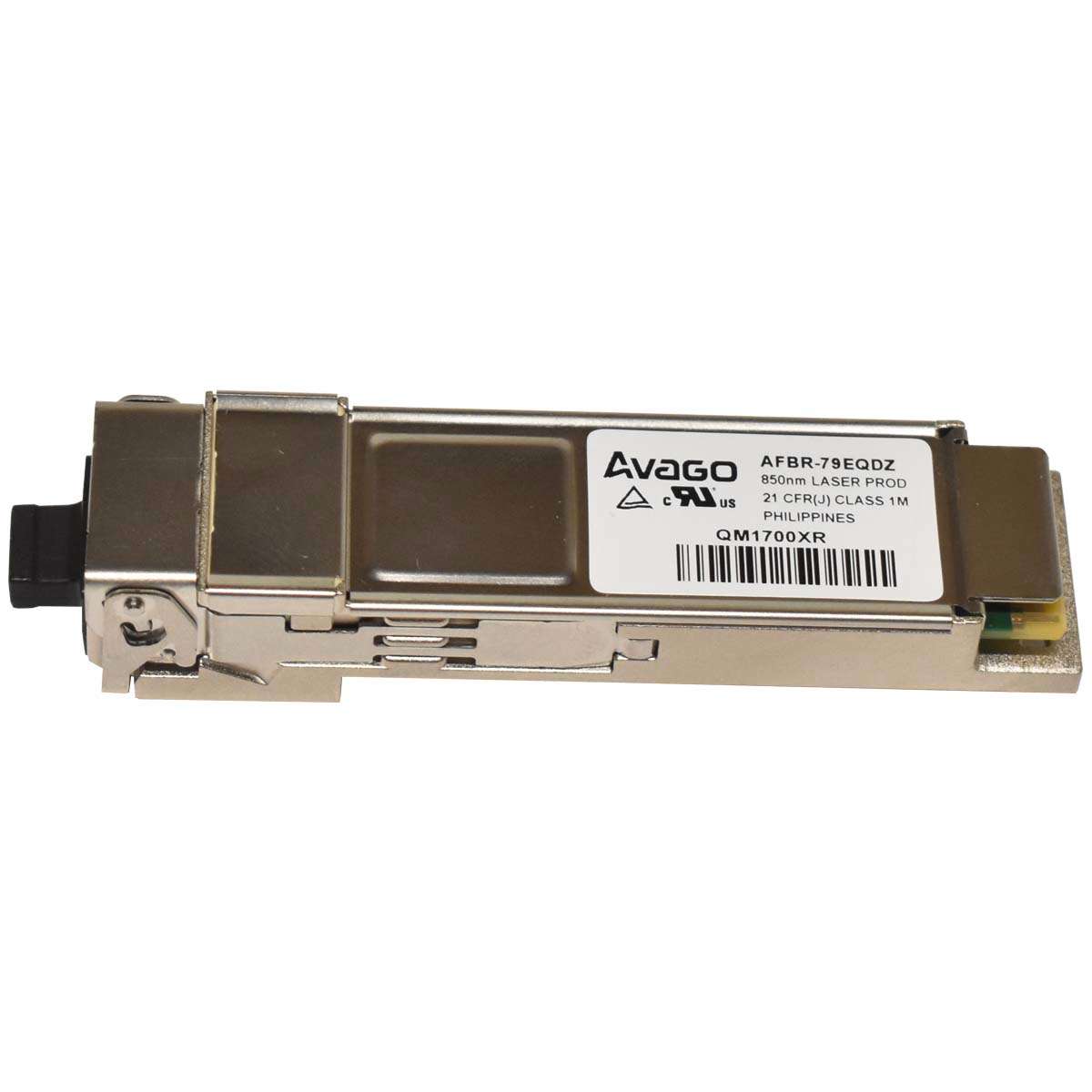 AVAGO-AFBR-79EQDZ-40Gb-QSFP-MPO-MTP-850-nm-MMF-150-003.jpg 10x AVAGO AFBR-79EQDZ 40Gb QSFP+ MPO MTP 850 nm MMF 150m Transceiver NEW NEU