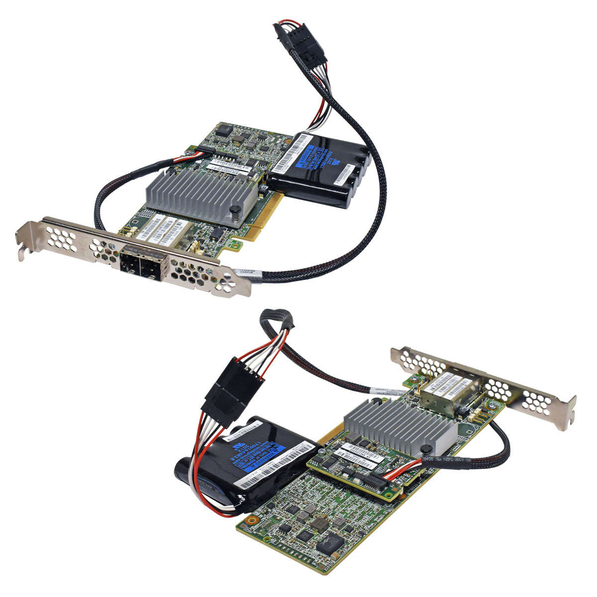 IBM LSI ServeRAID 00AE939 M5225-2GB 12GB PCIe x8 RAID Controller +Cache Kit FP
