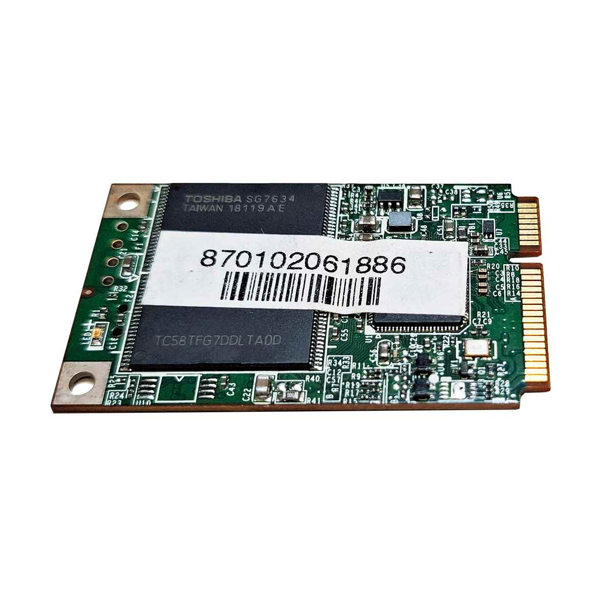 Innodisk mSATA 3ME3 mini-PCIe 32GB 6 Gb/s SSD Memory Card DEMSR-32GD09BC2DC-A88 Innodisk mSATA 3ME3 mini-PCIe 32GB 6 Gb/s SSD Memory Card DEMSR-32GD09BC2DC-A88