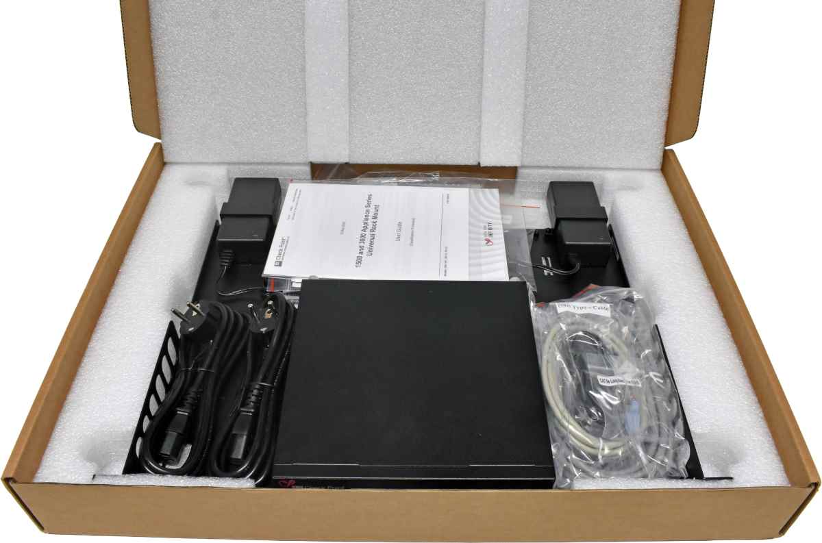 Check Point Quantum 3600 QB-1 Security Gateway Kit Rack Mount Shelf Neuwertig