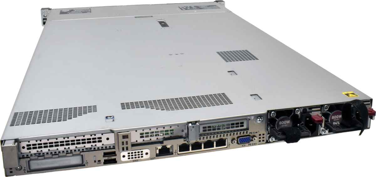 HP ProLiant DL360 G10 1U ohne CPU 2xHS Normal 0 GB RAM 4 Bay 3.5"  onboard