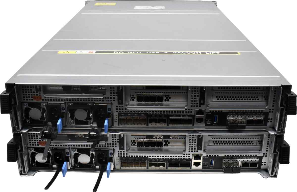 NetApp FAS8300 NAF-1901 Storage 2x 111-04199 Controller 4x Silver4210 256GB RAM 2x16GB NN4-2666V RAM NetApp FAS8300 NAF-1901 Storage 2x 111-04199 Controller 4x Silver4210 256GB RAM 2x16GB NN4-2666V RAM