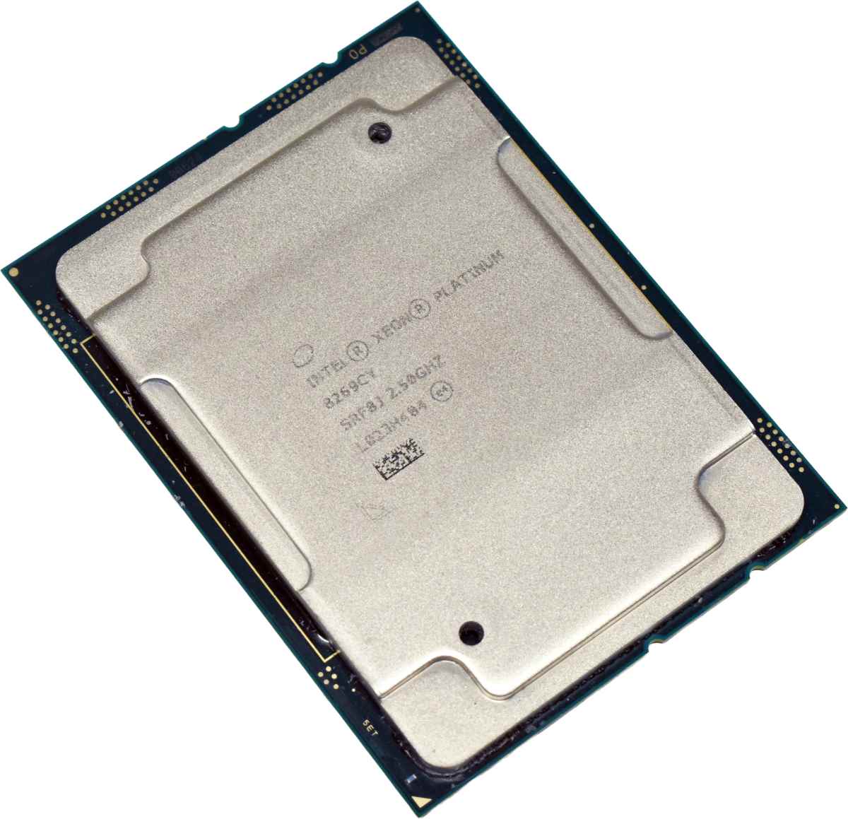 Intel Xeon Platinum Processor 8269CY 26-Core 2.50 GHz 35.75 MB Cache SRF8J FCLGA3647 Intel Xeon Platinum Processor 8269CY 26-Core 2.50 GHz 35.75 MB Cache SRF8J FCLGA3647