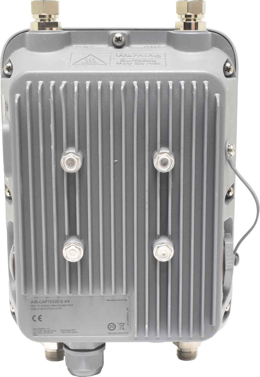 Cisco AIR-CAP1532E-E-K9 Access Point Outdoor 802.11n 5GHz 2.4GHz No AC Adapter Cisco AIR-CAP1532E-E-K9 Access Point Outdoor 802.11n 5GHz 2.4GHz No AC Adapter