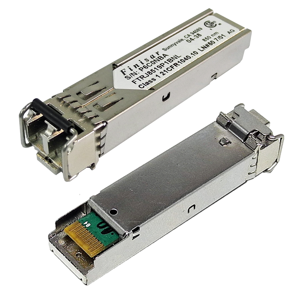 Finisar FTRJ8519P1BNL SFP 1000Base-SX 2GB 850nm Transceiver Finisar FTRJ8519P1BNL SFP 1000Base-SX 2GB 850nm Transceiver