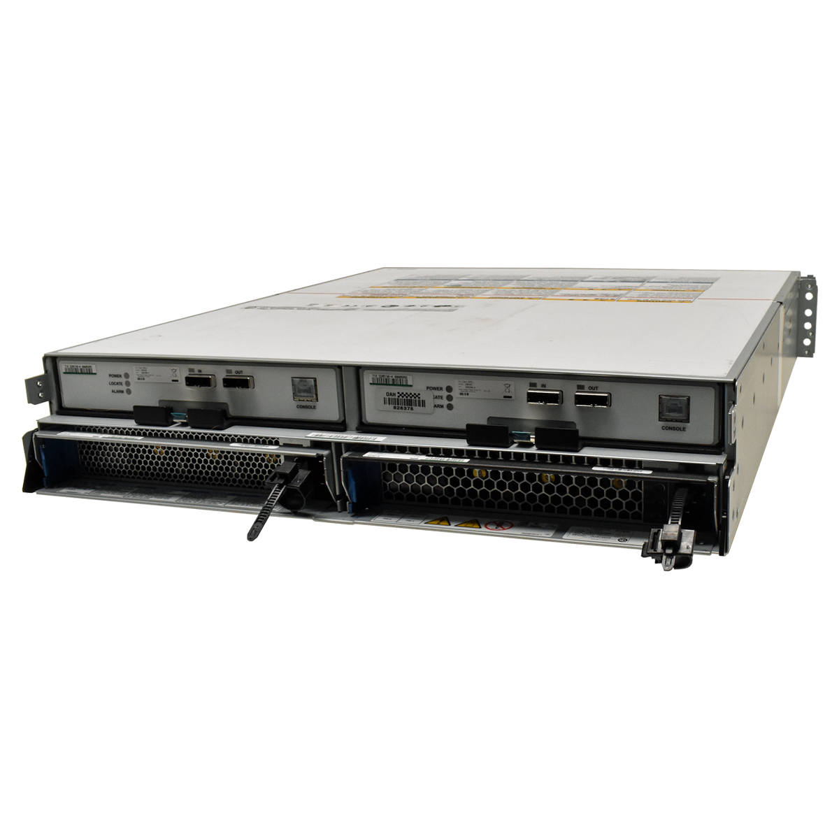 Hitachi Drive Box DF-F850-DBL 12x LFF 3,5" 2x I/O Card DBMS6 3285196-A 2x PSW 2U ohne Caddys Hitachi Drive Box DF-F850-DBL 12x LFF 3,5" 2x I/O Card DBMS6 3285196-A 2x PSW 2U ohne Caddys