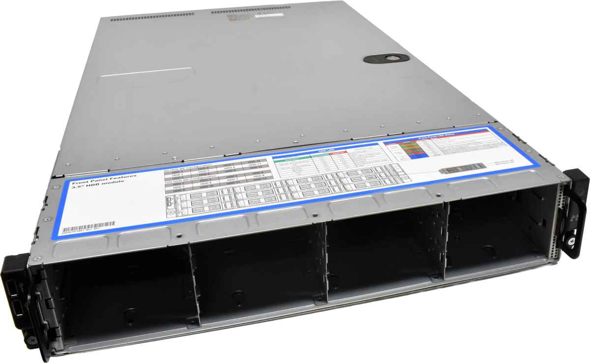 Lenovo ThinkServer RD452X Barebone 0x CPU 0x RAM 0x HDD 2x Heatsink 12 Bay 3.5 Zoll 2U int. Controller