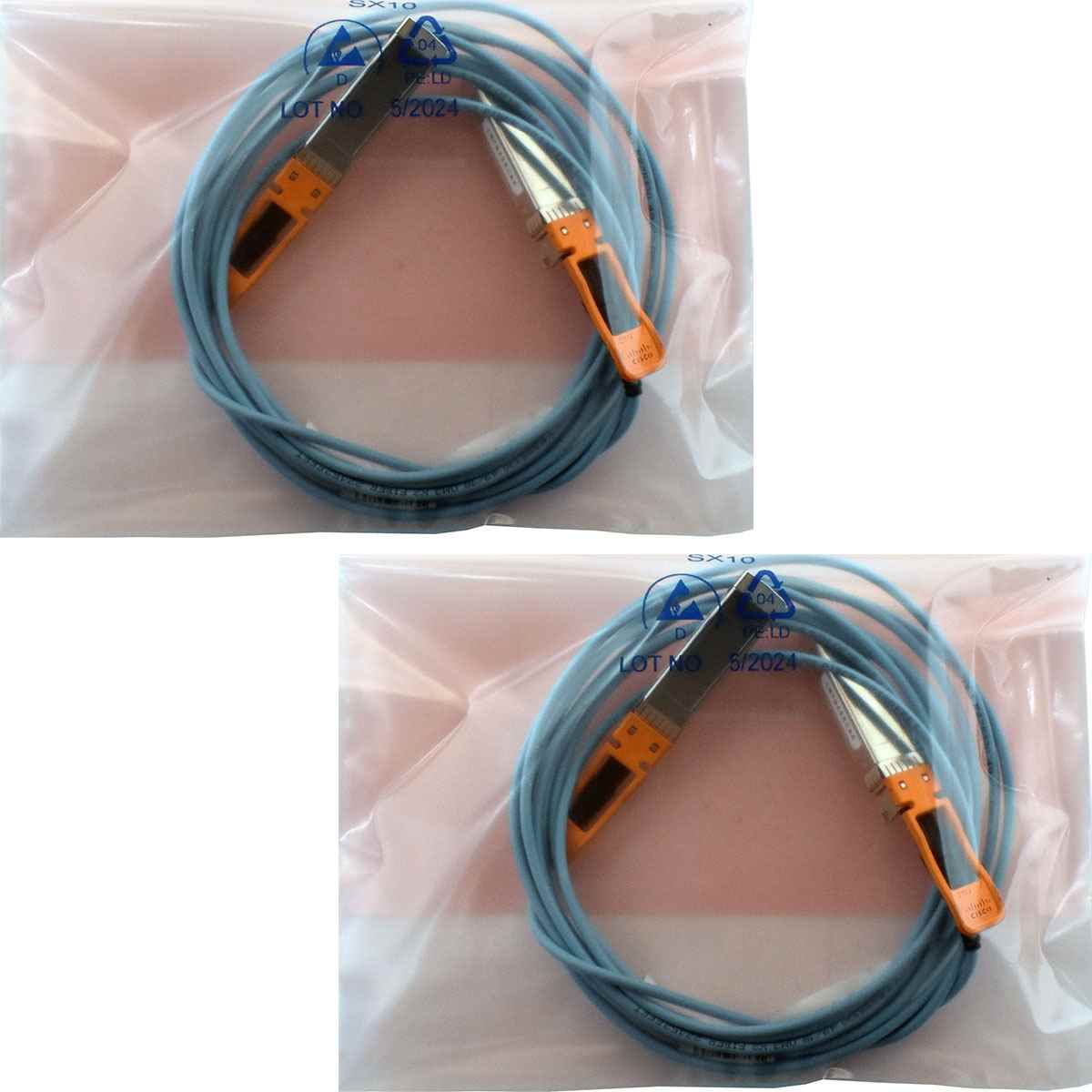 2 x Cisco SFP-25G-AOC3M 25G 10-3228-01 aktives optisches SFP28 Kabel 3m 2 x Cisco SFP-25G-AOC3M 25G 10-3228-01 aktives optisches SFP28 Kabel 3m