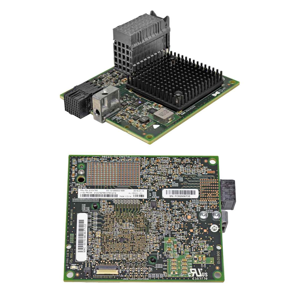 Lenovo 01CV793 Emulex CN4054S 4-Port 10Gb Virtual Fabric Adapter for Flex System Lenovo 01CV793 Emulex CN4054S 4-Port 10Gb Virtual Fabric Adapter for Flex System
