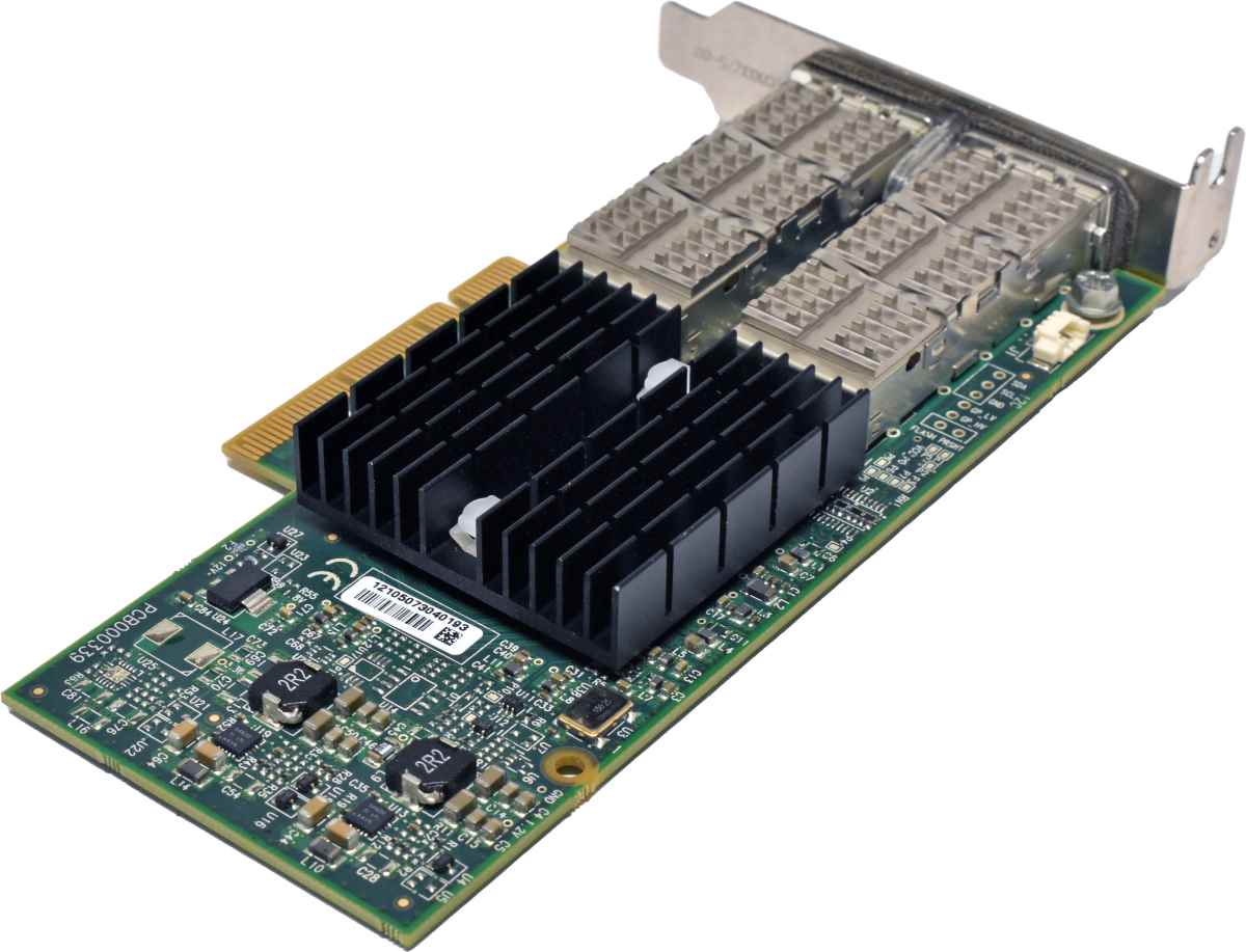 Fujitsu CA05954-2102 A3C40136900 Dual-Port FDR 54G QSFP+ Infiniband HCA Network Adapter PCIe x8 Fujitsu CA05954-2102 A3C40136900 Dual-Port FDR 54G QSFP+ Infiniband HCA Network Adapter PCIe x8